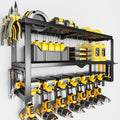 Power Tool Organizer - 3-Layer Heavy Duty Iron Drill Rack