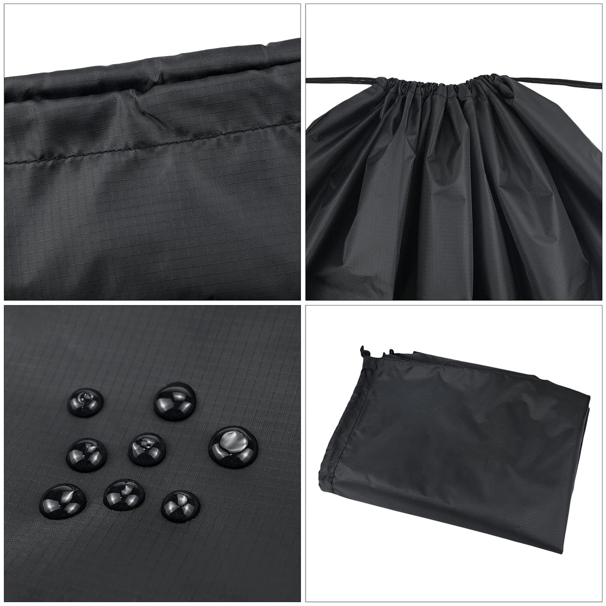 2Pcs Storage Bag, 94 x 120 cm Extra Large Drawstring Clothes Storage Bag, Foldable Oxford Fabric Waterproof Large Capacity Underbed Organizers for - image 4