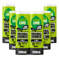 Original Source Spiced Lime 3-in-1 Shower Gel - Vegan - 6 x 500ml Bulk