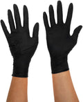 Black Mamba Heavy-Duty Nitrile Workshop Gloves - Box of 100 | Large