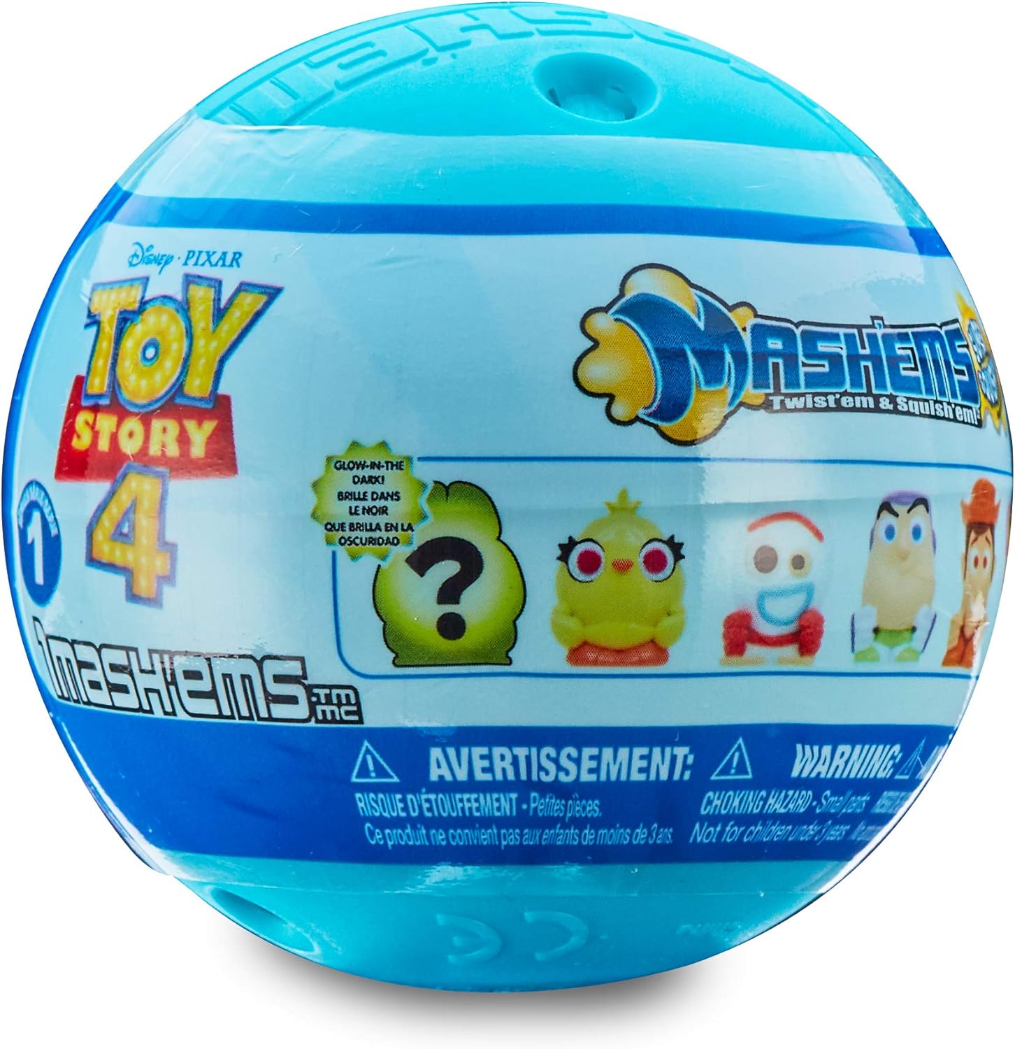 Toy Story 4 Mash'Ems Squishy Collectible Figure Blind Bag by Snaps
