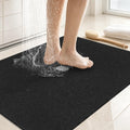 Non Slip Loofah Shower Mat 80 x 50cm Soft PVC Bath Mat for Inside Shower