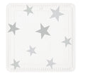 Kleine Wolke Stars Shower Mat – Non-Slip PVC Foam – Silver Grey 55x55cm