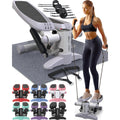Nordic Lifting Mini Step Machine with Resistance Bands & LCD Monitor