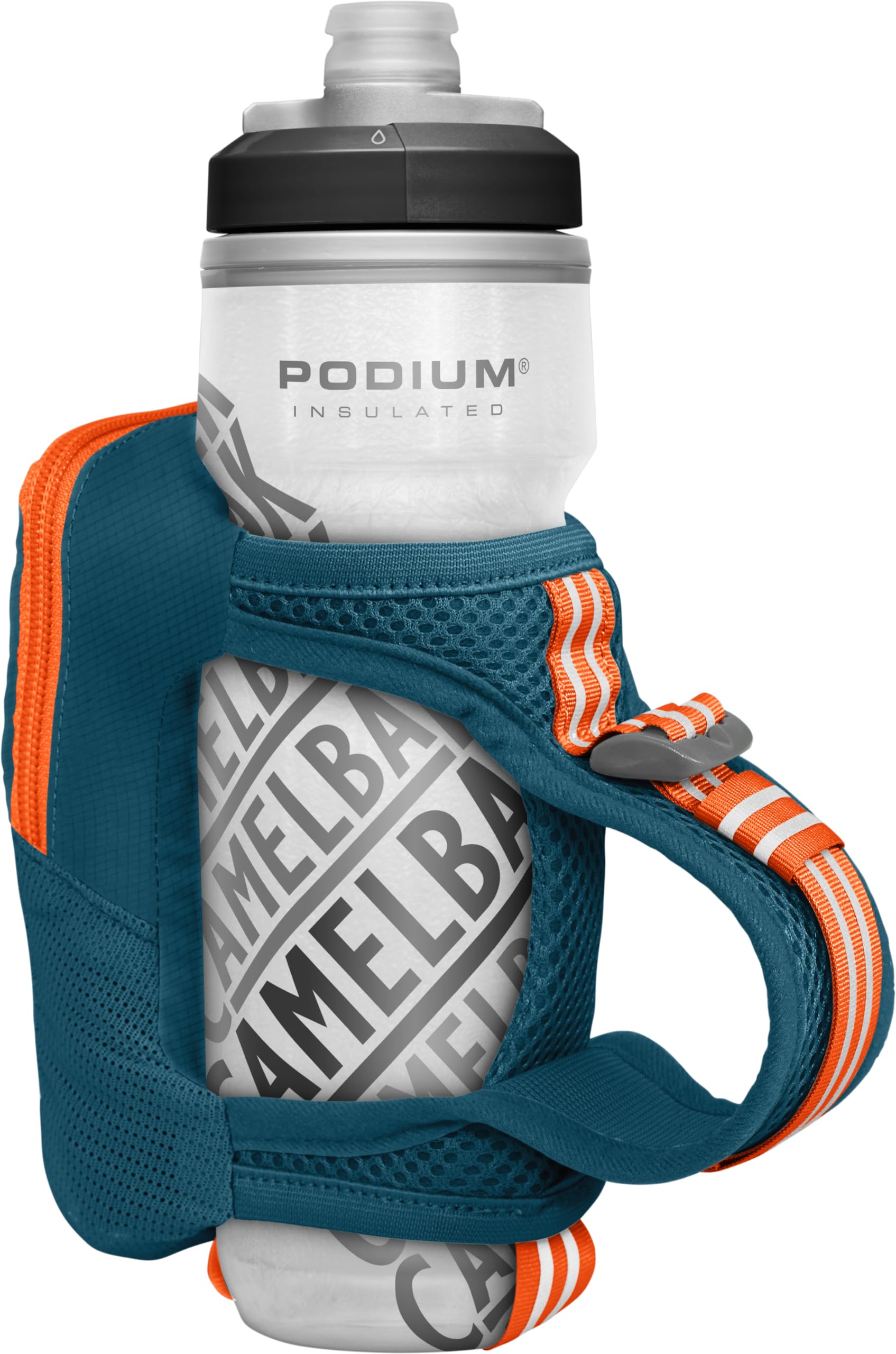 CamelBak Quick Grip Chill Insulated Handheld Running Bottle, 21oz