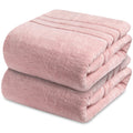 Towelogy Egyptian Cotton Bath Towels – Pack of 2 Zero Twist Set