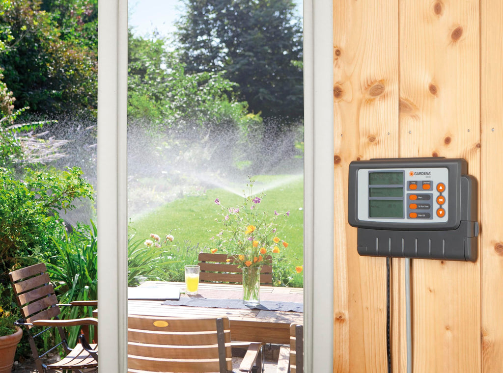 GARDENA Classic 6030 Irrigation Control – Automatic 6-Valve Water Computer