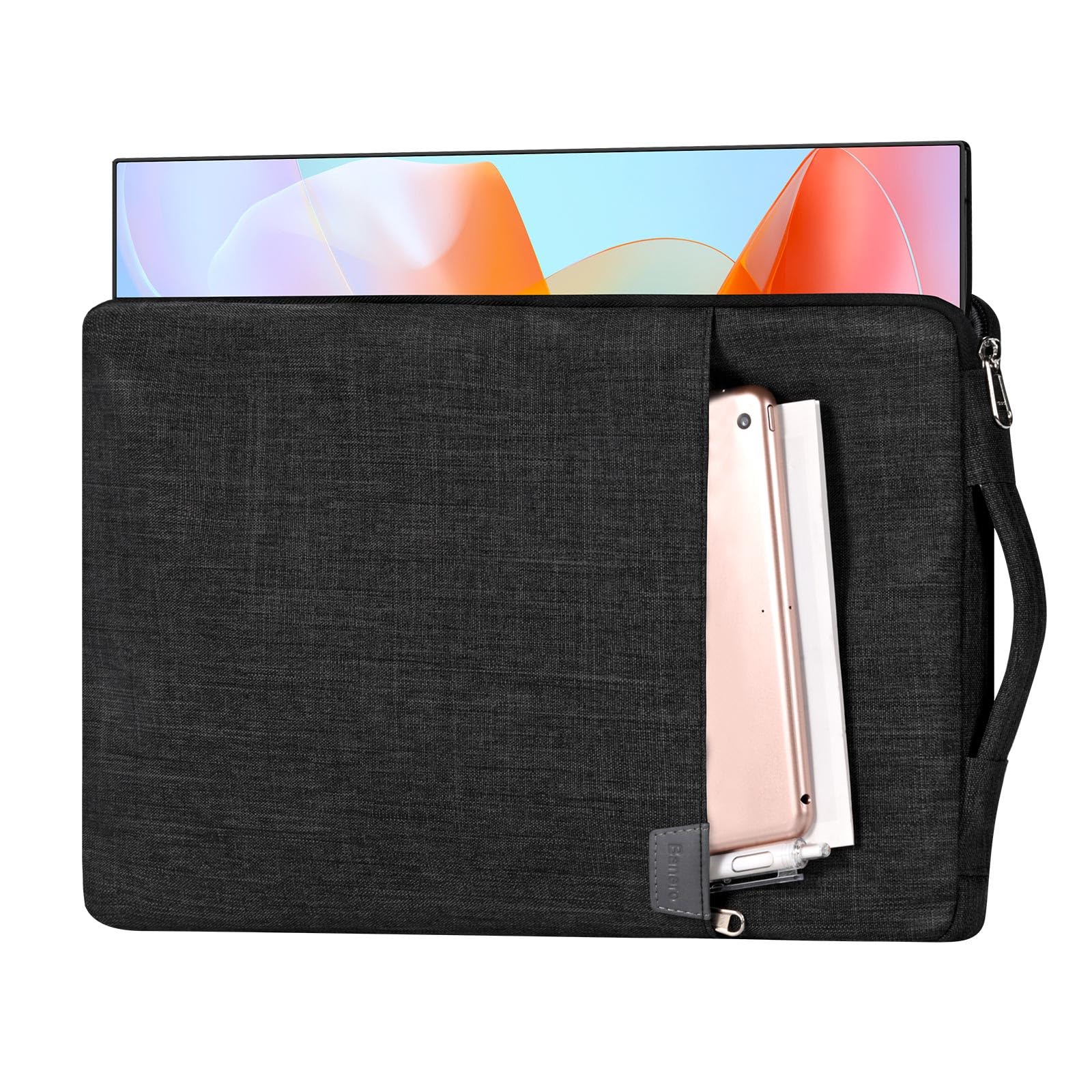 15.6-16.1" Portable Monitor Case – Water-Resistant Sleeve