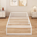 Yicensen Single Metal Platform Bed Frame | 80x190cm Steel Slat Support