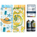 Microfibre Beach Towels 2 Pack – 200x90cm Sand Free Quick Dry