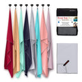 Snug Rug Microfibre Beach Towel – Large 80x160cm Sand Proof Dapple Grey