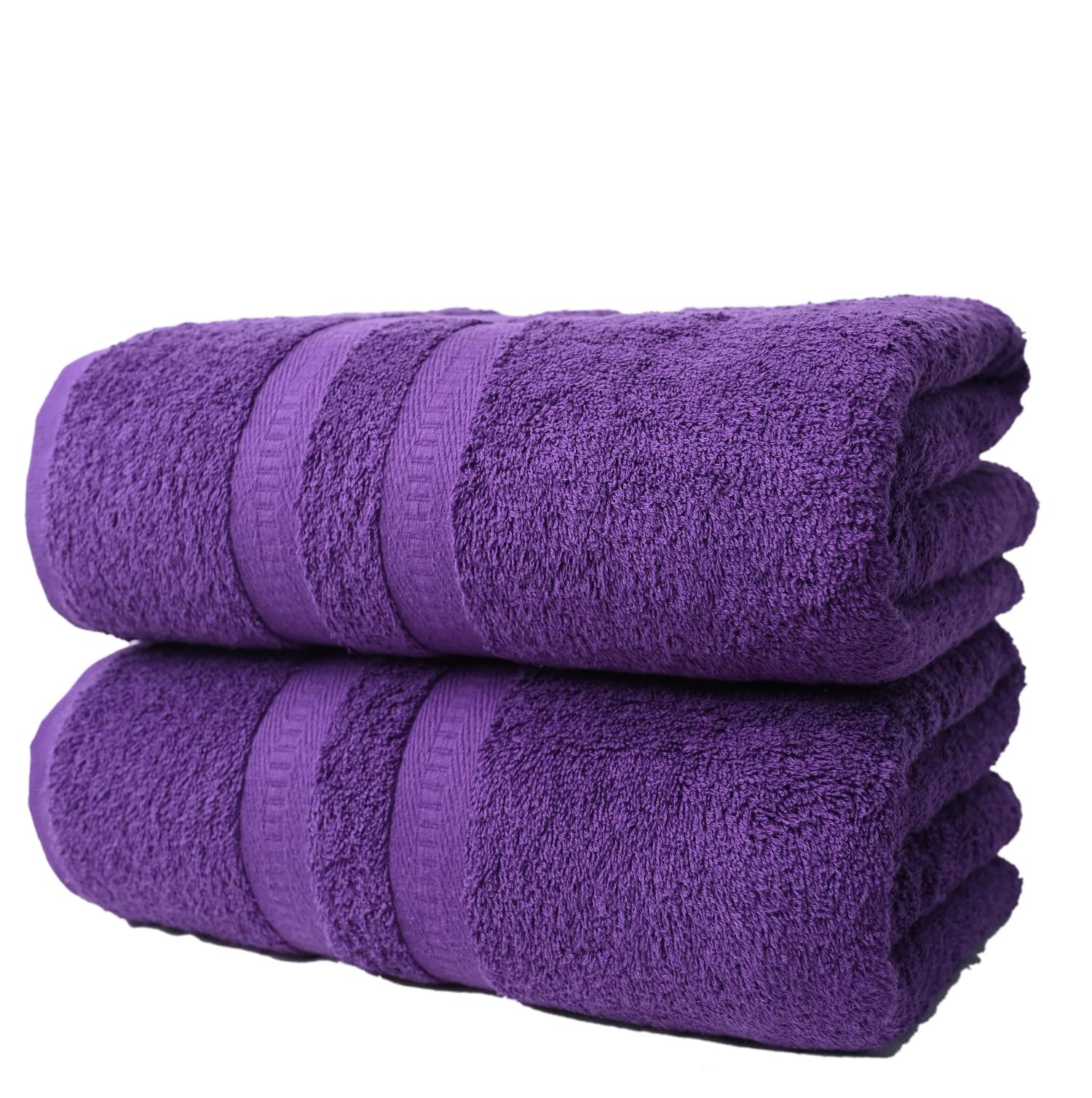 Jolof Store Jumbo Bath Sheets | 100% Egyptian Cotton 600 GSM - 2 Pack