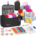 Reessy Crochet Kit for Beginners - 88-Piece Set with Yarn and Storage Bag
