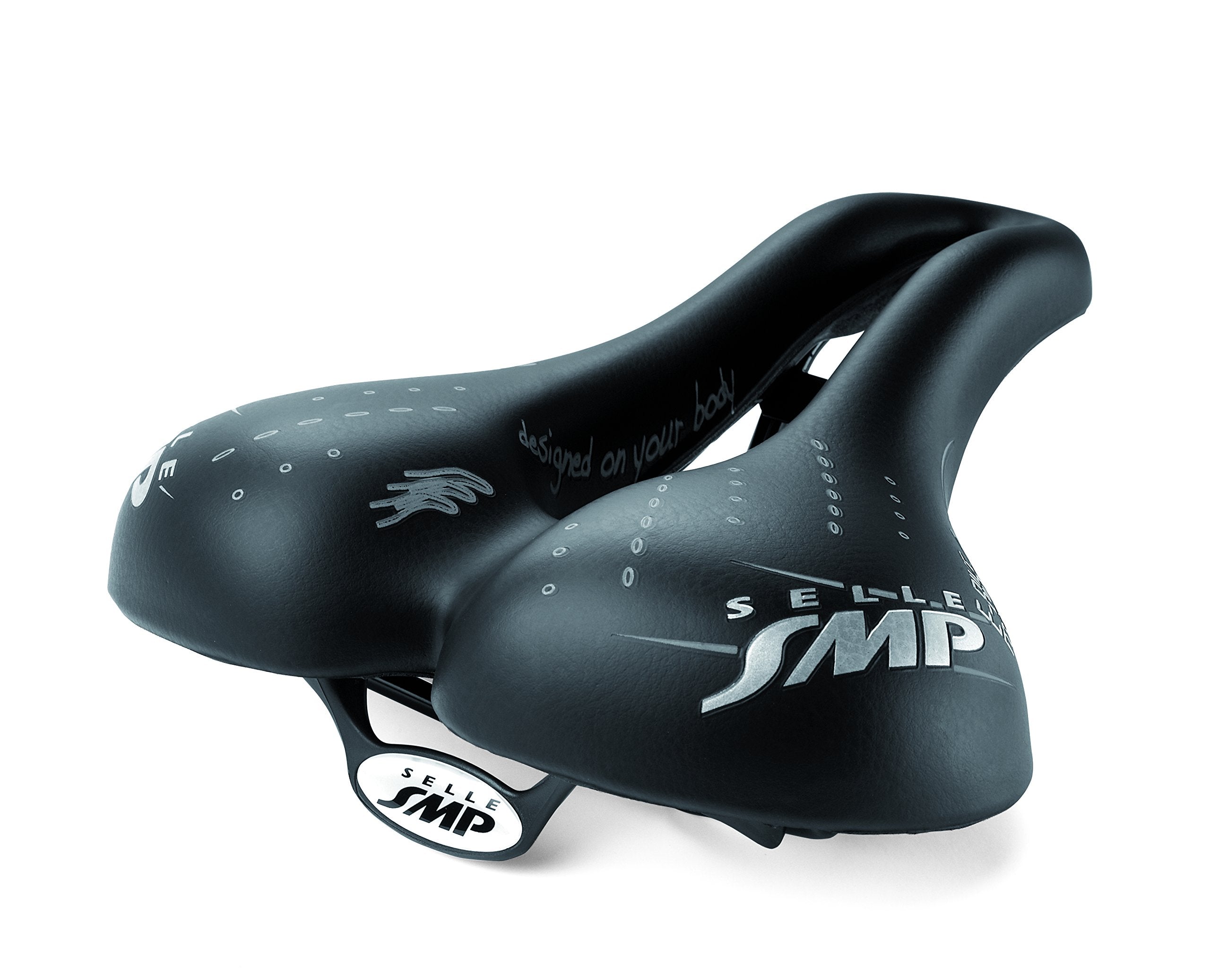 Selle SMP E-Bike Saddle – Ergonomic Soft Polyurethane Seat, Black