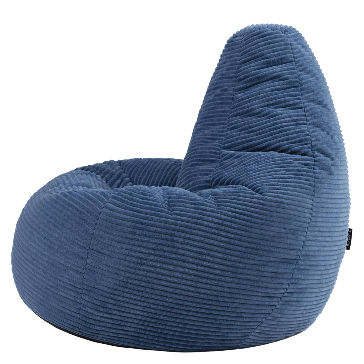 icon Dalton Cord Bean Bag with Filling Included, Blue - image 5