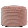 icon Milano Large Cord Bean Bag Footstool with Filling Included, Pink - image 1