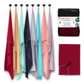 Snug Rug Microfibre Beach Towel – Large 80x160cm Sand Proof Jester Red