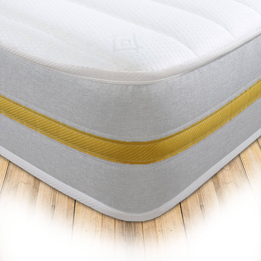 Starlight Beds Lunar Luxe White Sprung Hybrid King Size Mattress - image 1