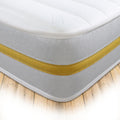Starlight Beds Lunar Luxe White Sprung Hybrid King Size Mattress - image 1