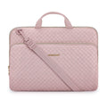 Bagsmart 15.6 Inch Laptop Sleeve Case with Strap - Pink Protective Cover