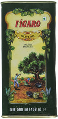 Figaro Olive Oil for Cooking and Sautéing - 500 ml Glass Bottle