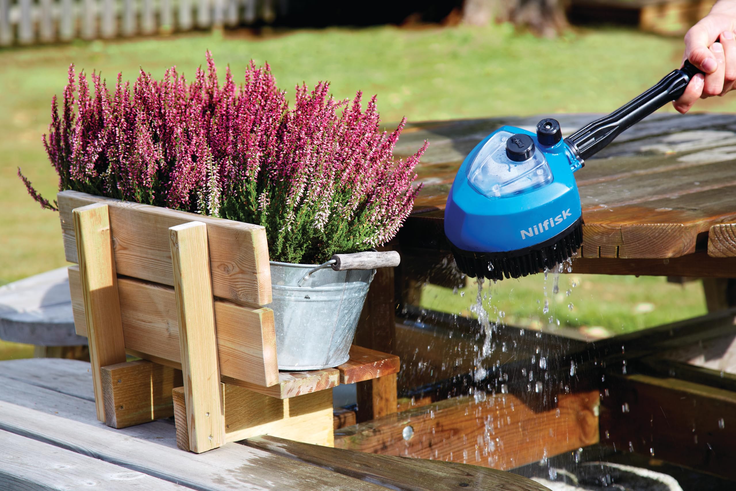 Nilfisk Multi Brush 3-in-1 Kit | Pressure Washer Cleaning Accessories