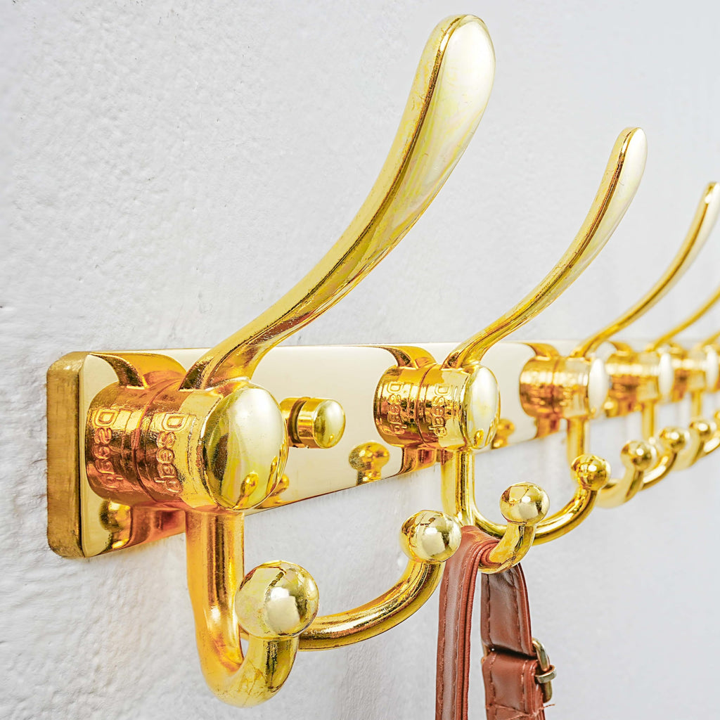 Dseap Coat Rack Wall Mount 94cm, Heavy Duty 2.5mm Base vs Flimsy 1mm, Double-Thick Solid Anti-Snap Hooks - image 2