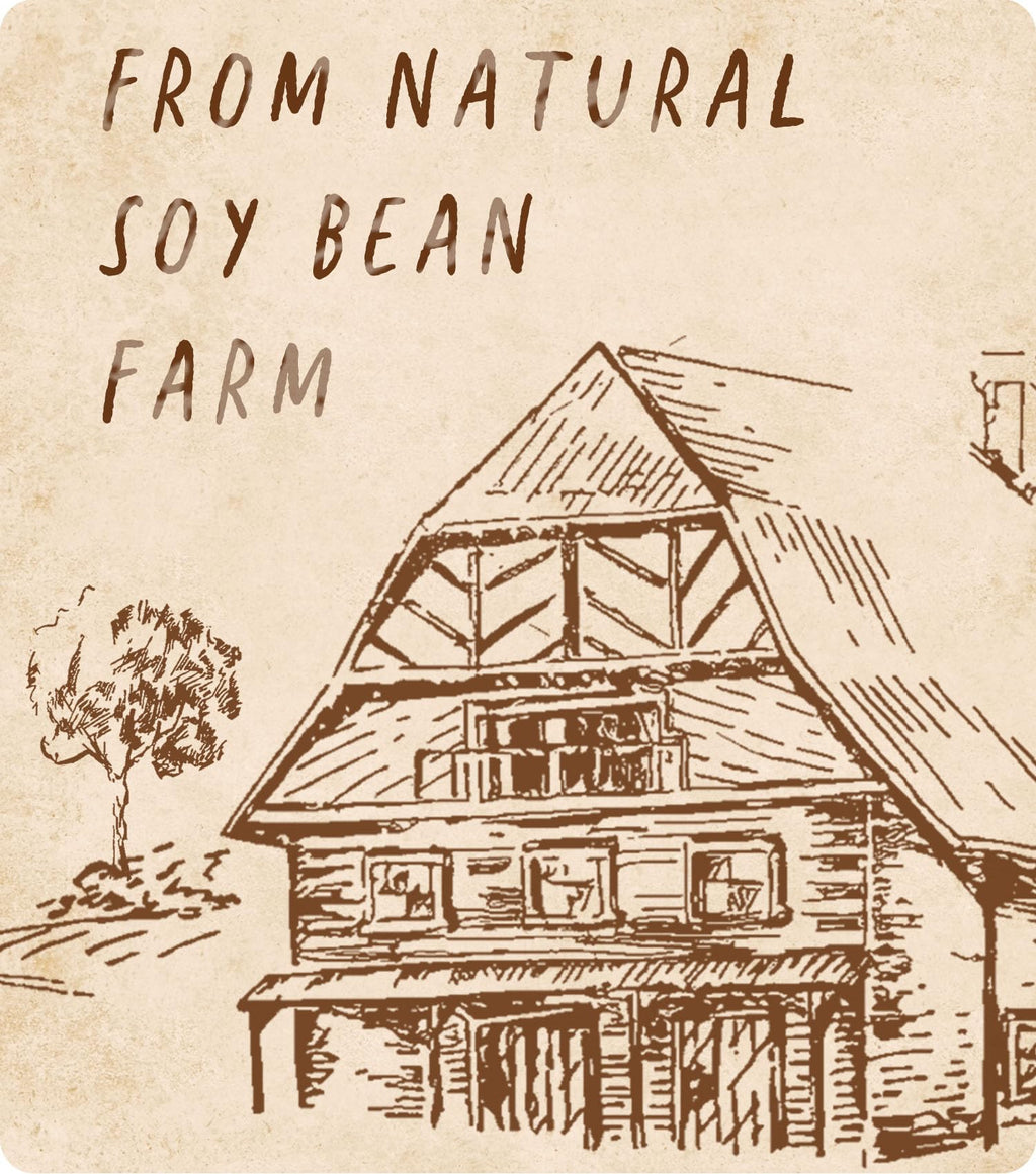 BOYUJK Natural Soy Wax for Candle Making – 100% Organic Pure Wax (4KG)