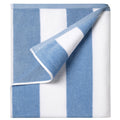 Ouxiaobai Oversized Cotton Beach Towel – 35x70 Large Striped Pool Towel