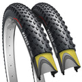 Fincci 29 x 2.1 MTB Tyres | Foldable Puncture Resistant Tires - Pair