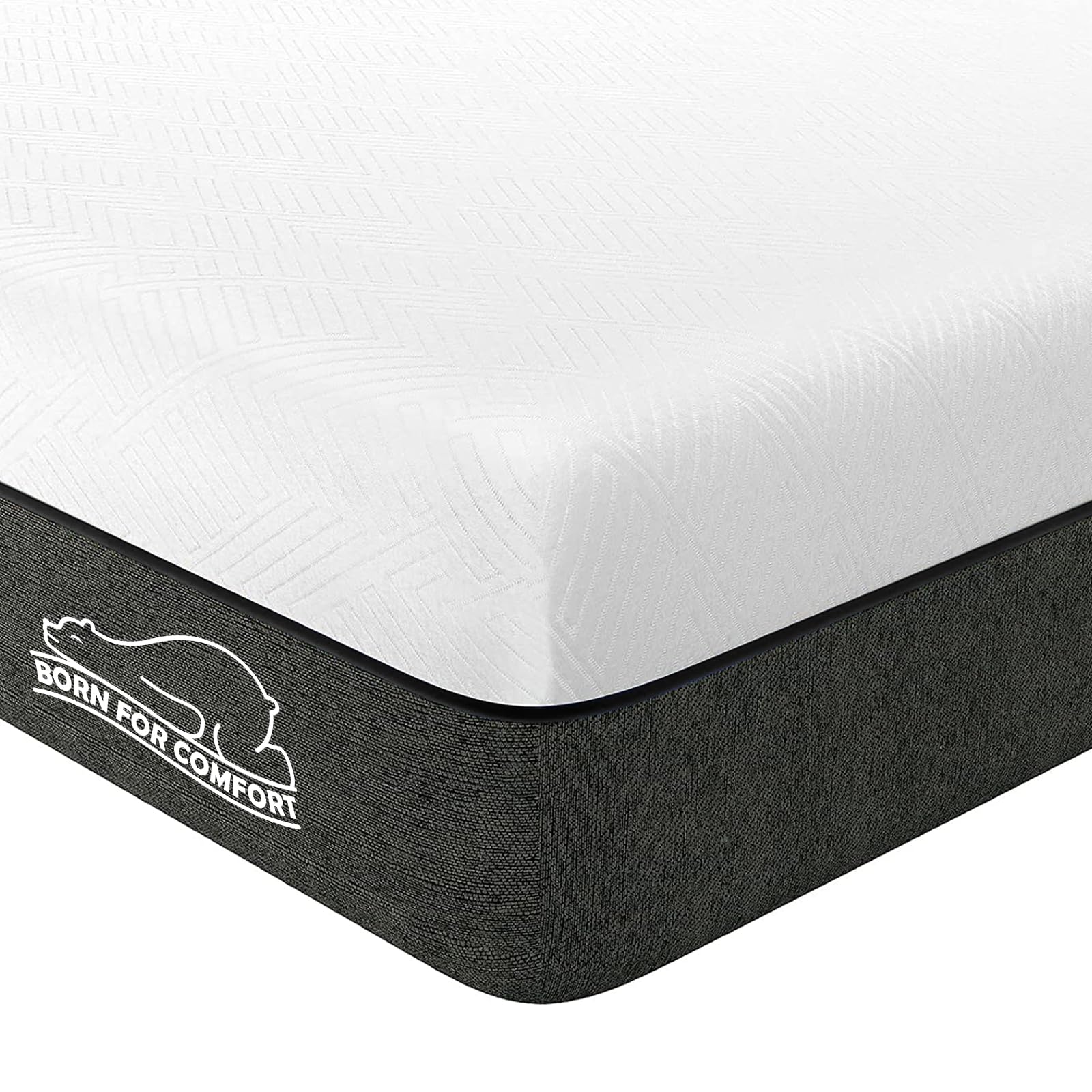 Wowttrelax Single Gel Memory Foam Mattress | 6 Inch Medium Firm Support