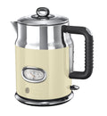 Russell Hobbs Retro Electric Kettle – 1.7L Stainless Steel, Cream