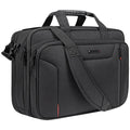 EMPSIGN 17.3 inch Laptop Briefcase – Large Business Messenger Bag, Black