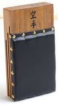 Cimac Wooden Makiwara | Wall-Mounted Leather Punching Board Pad