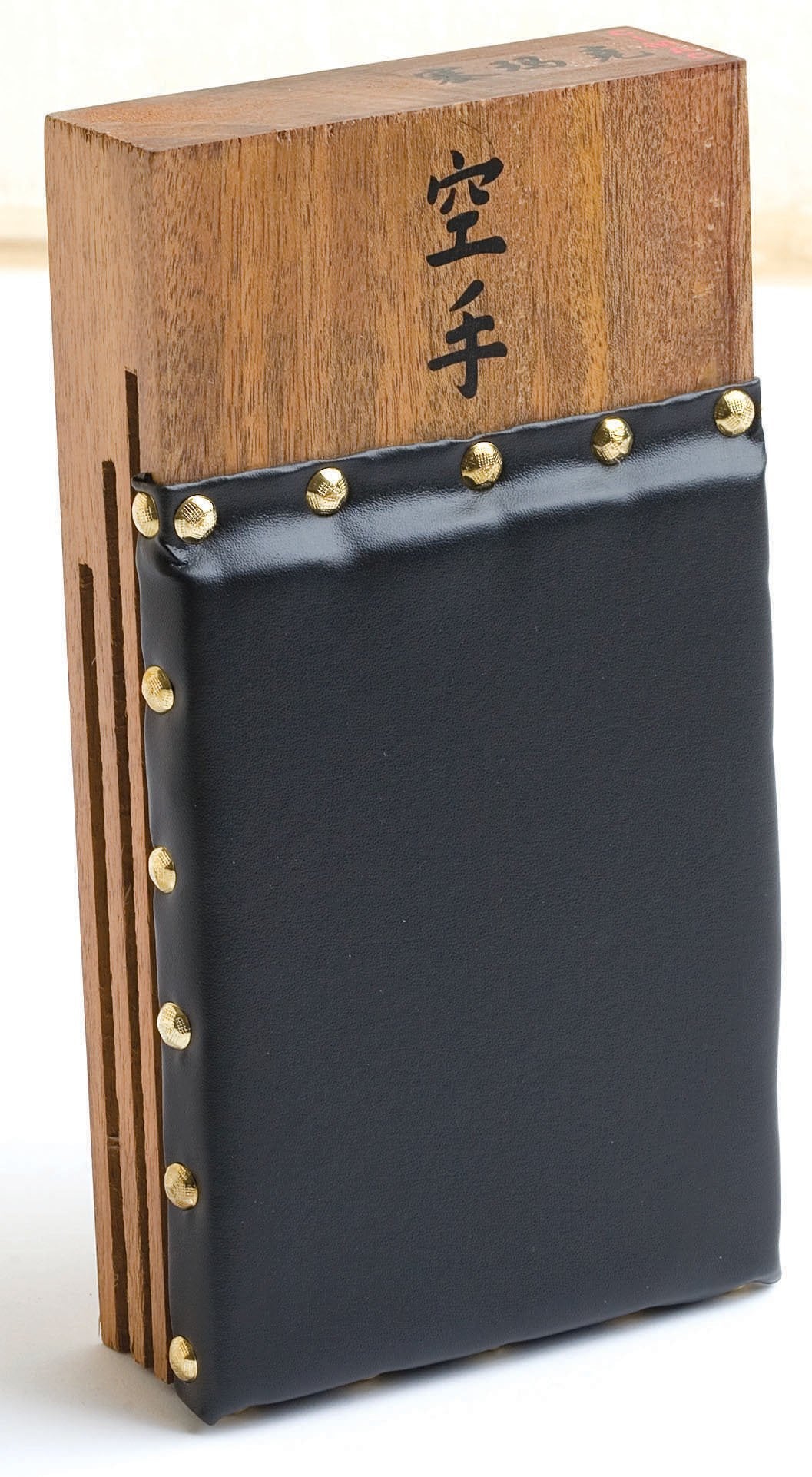 Cimac Wooden Makiwara | Wall-Mounted Leather Punching Board Pad