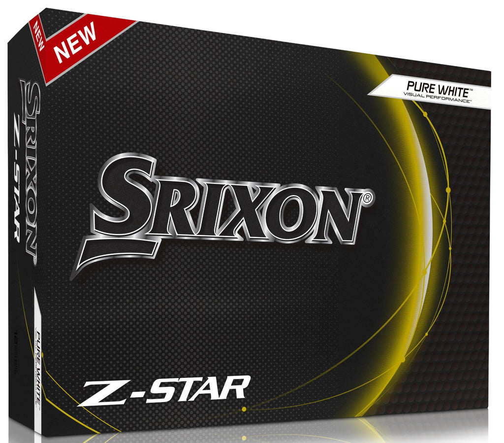 Srixon Z-Star 8 Golf Balls – 4-Piece Urethane Tour Performance, White
