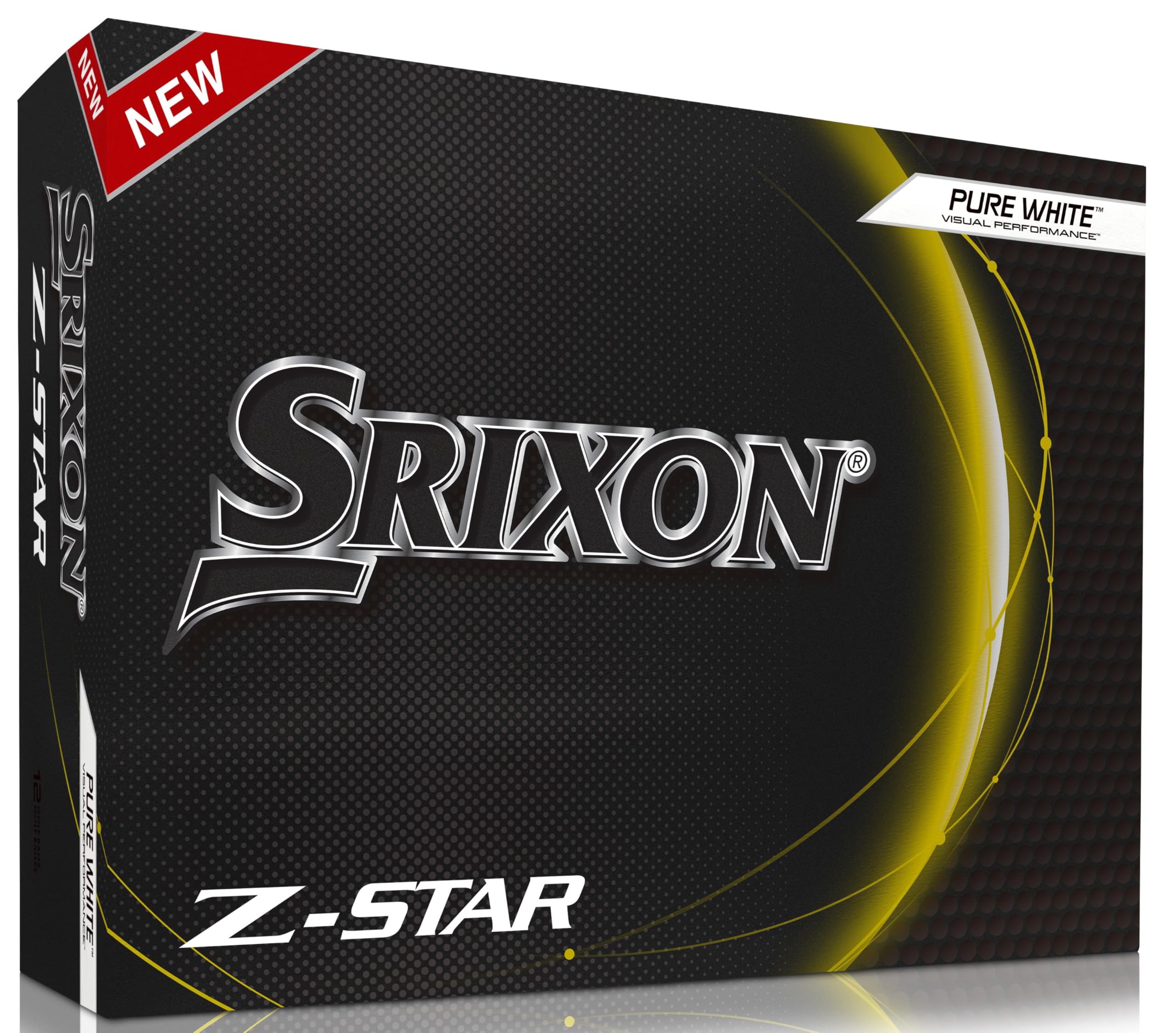 Srixon Z-Star 8 Golf Balls – 4-Piece Urethane Tour Performance, White