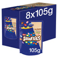 Smarties Milk Chocolate Sharing Bag - 105g (Pack of 8) | Nestlé