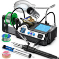 Preciva 927IV Soldering Station - 130W Digital Kit with Helping Hands