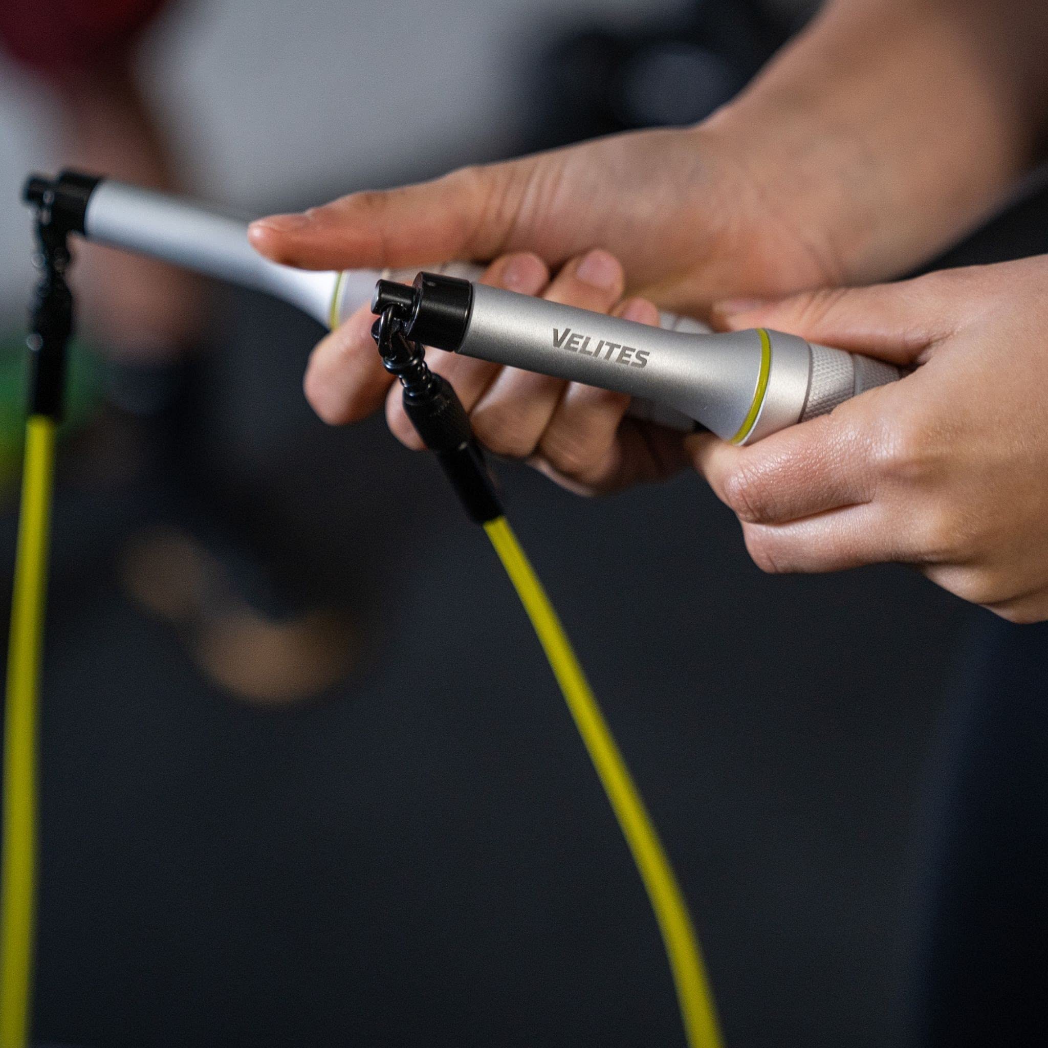 Velites Earth 2.0 Weighted Skipping Rope | Aluminum Fitness Speed Rope
