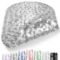 DOPROP Pebble Non-Slip Shower Mat – PVC Bath Mat with Suction Cups, Gray