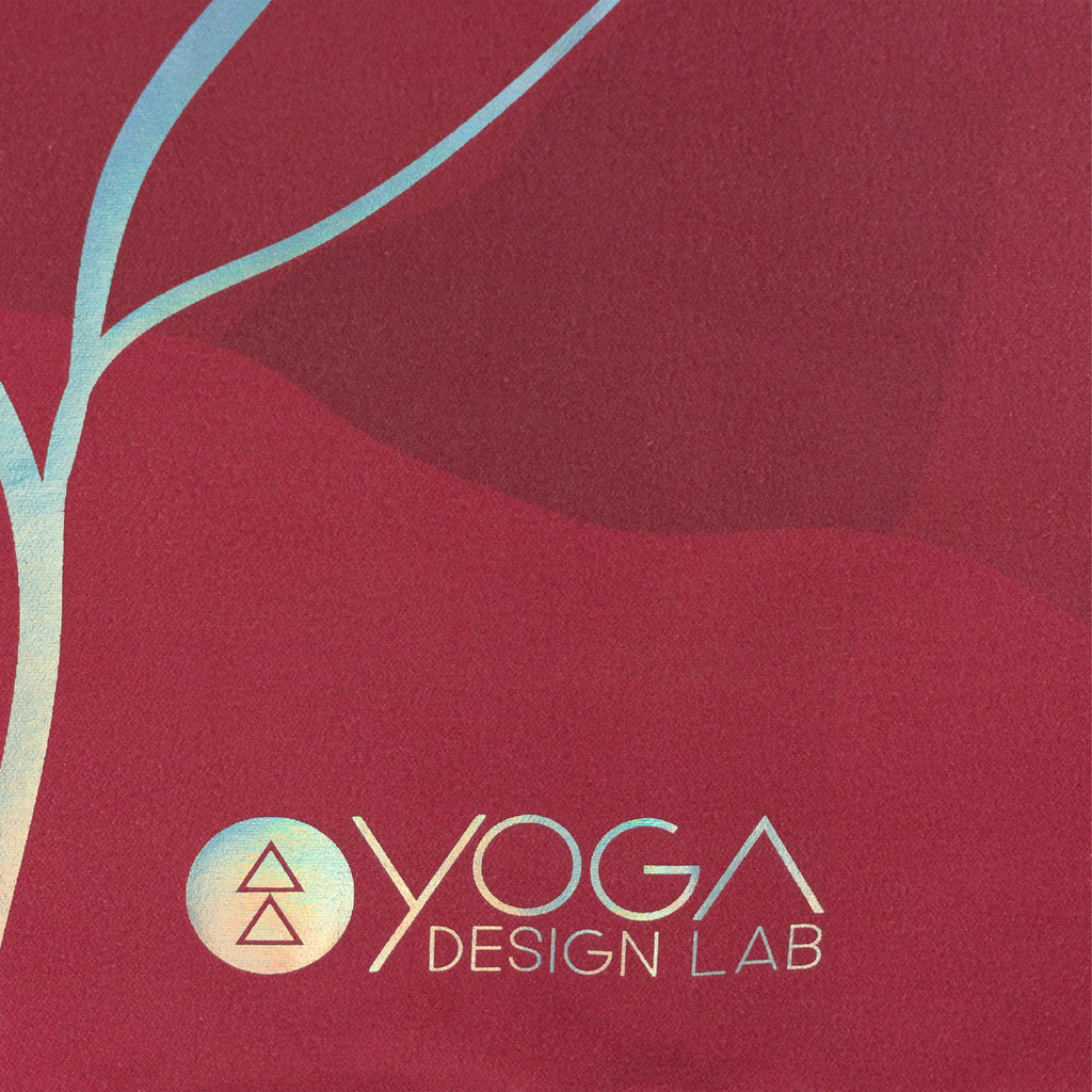 Yoga Design Lab Travel Yoga Mat | 1.5mm Foldable Eco-Friendly 2-in-1 Mat