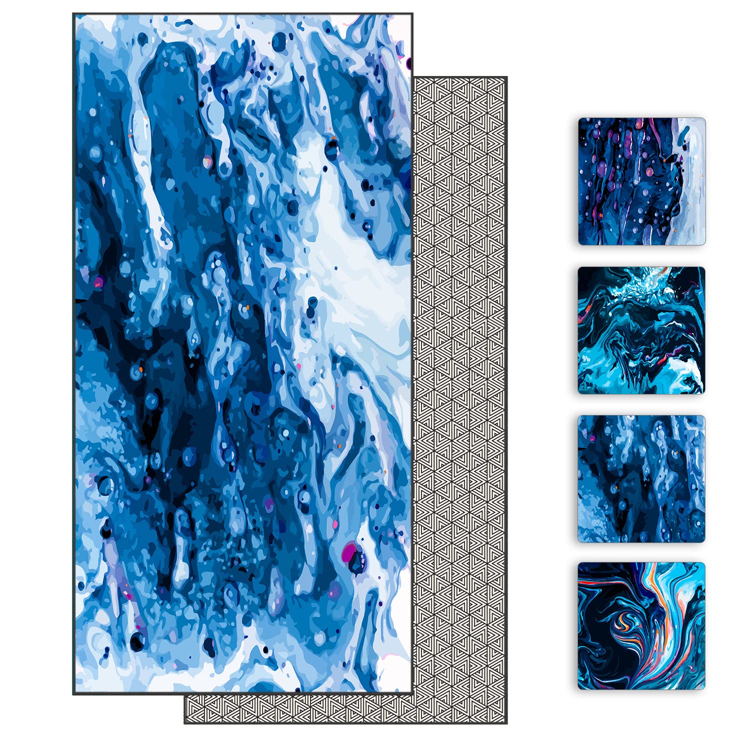 DARCHEN Microfiber Beach Towel – Oversized Quick Dry Sand Free Travel Towel