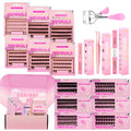 Lash Clusters Kit | 12 Boxes Wispy Eyelash Extensions