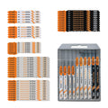 BGTEC 50PCS T-Shank Jigsaw Blades Set for Wood, Metal and Plastic
