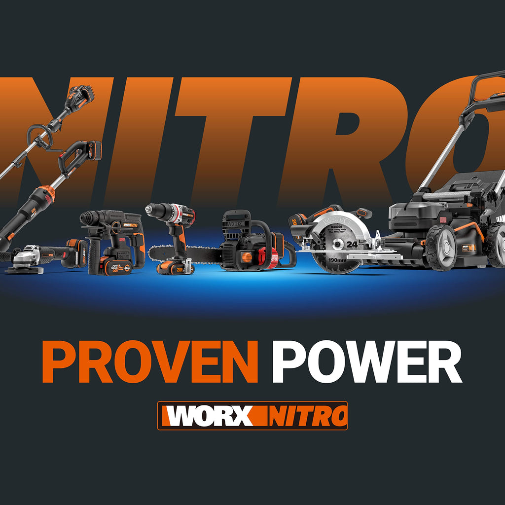 Worx Nitro 18V Cordless Leaf Blower | Brushless Motor | Bare Tool WG543E.9