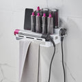 Hosoncovy Wall Mount Holder for Dyson Airwrap Styler & Brushes - White