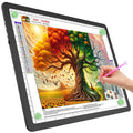 TOHETO A4 Magnetic Light Pad – Dimmable LED Lightbox for Diamond Painting