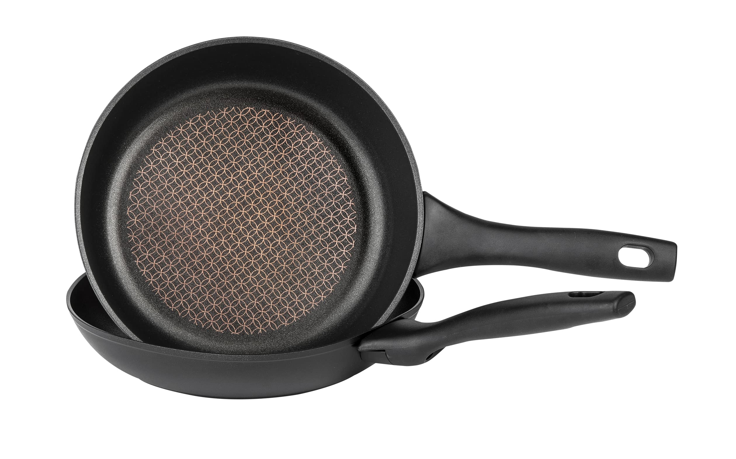 Prestige Nadiya Nesting Non-Stick Frying Pan Set | 3pc Induction Set