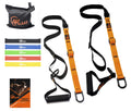 AKLAAS Bodyweight Suspension Trainer Kit with 5 Resistance Loop Bands